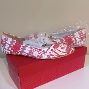 Pink and purple Flats